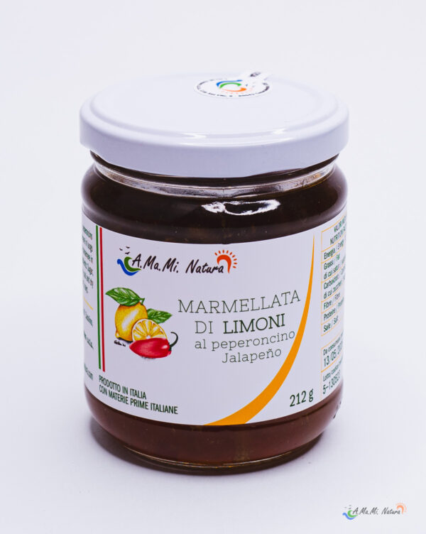 Marmellata di limoni al peperoncino Jalapeño